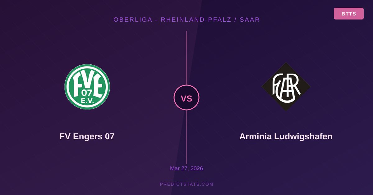 FV Engers vs Arminia Ludwigshafen: Goals Galore Awaits