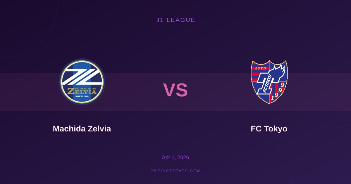 Machida Zelvia vs FC Tokyo: Can Form Outpace Historical Wins?