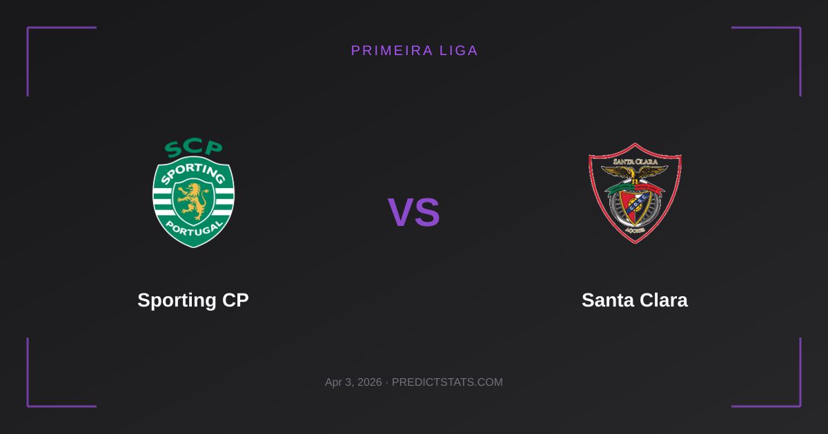 Sporting CP vs Santa Clara: Tactical Preview & Key Battles
