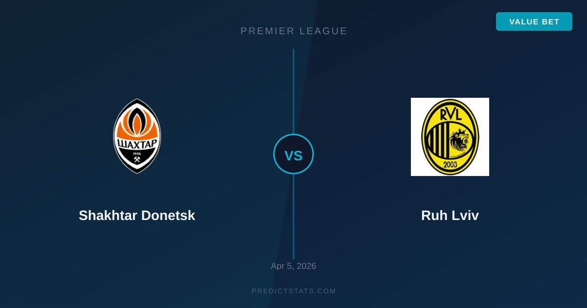 Shakhtar vs Ruh Lviv: Uncovering Value Amid Market Oversights