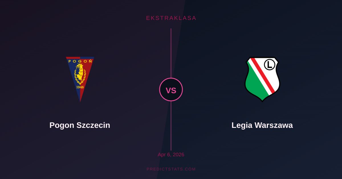 Pogoń Szczecin kontra Legia Warszawa: Kto przełamie remisowy impas?