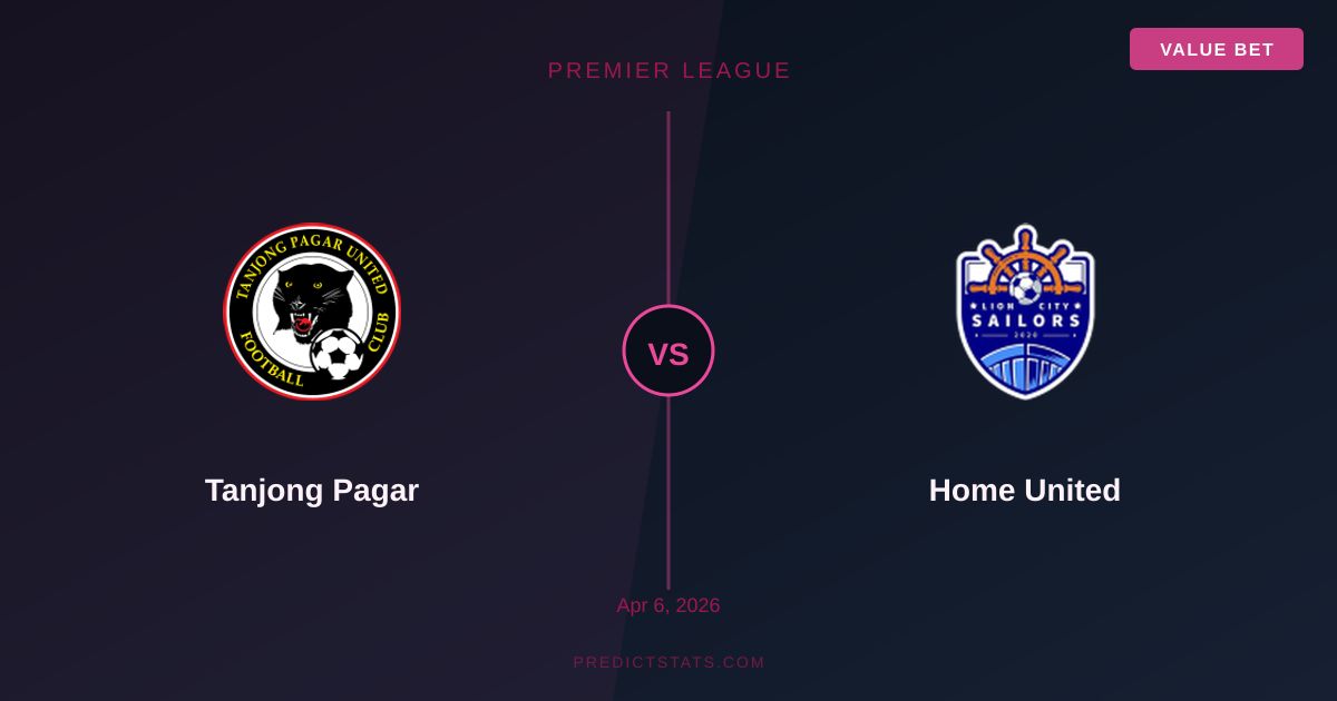 Tanjong Pagar vs Home United: Goals Galore in Singapore Showdown