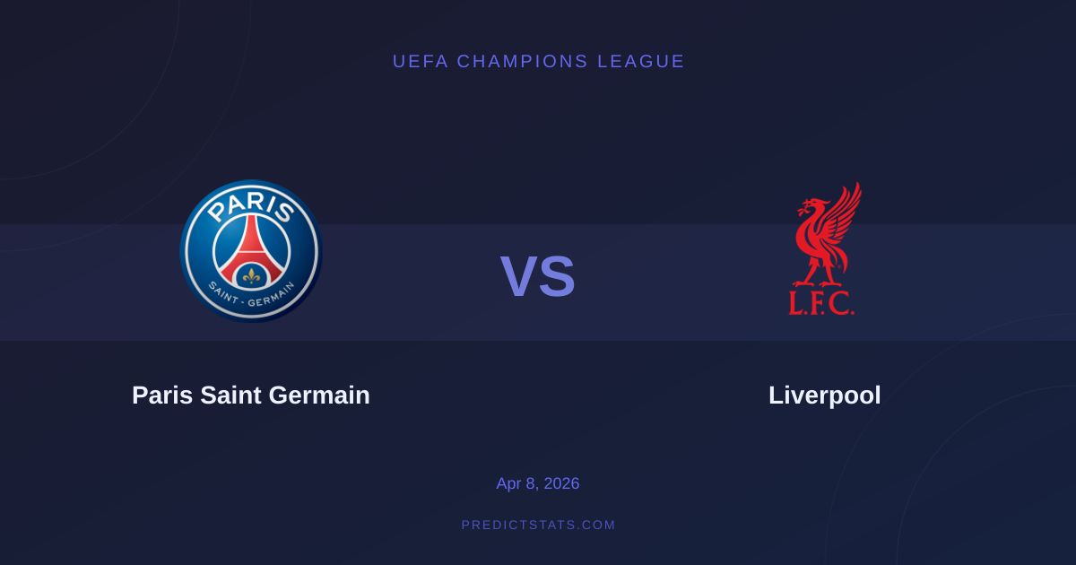 PSG vs Liverpool: Momentum Shifts Ahead of UCL Showdown