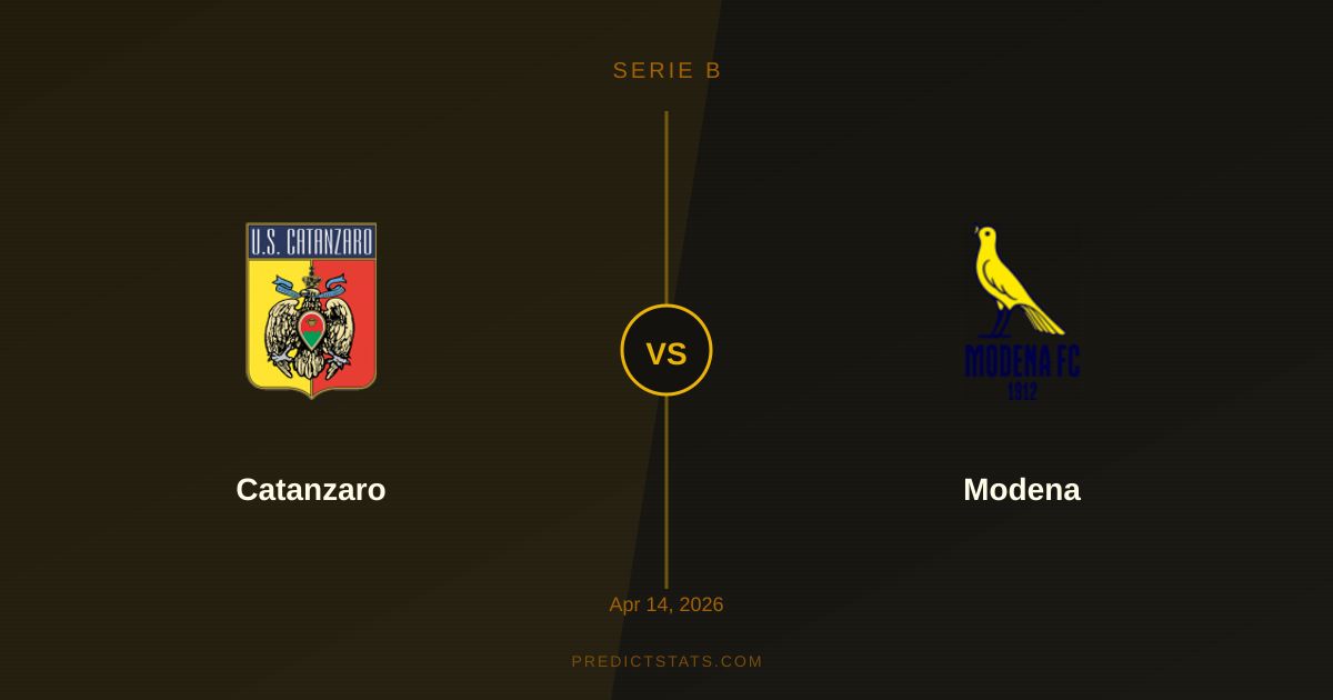 Catanzaro vs Modena: Tactical Battle for Top 5 Berth
