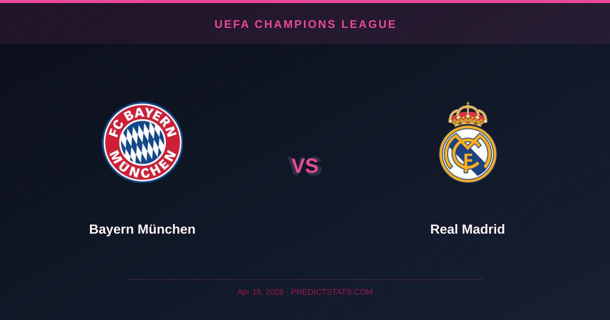 Bayern vs Real: Taktyczne Starcie Potęg