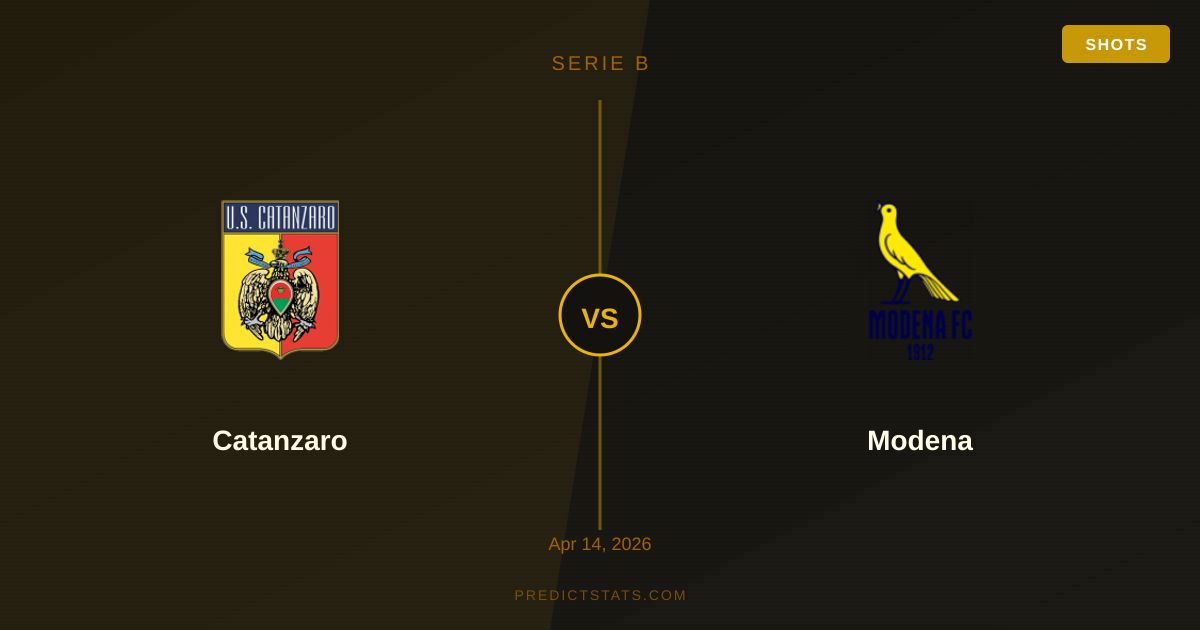Catanzaro vs Modena: Momentum in Serie B's Top Six Battle
