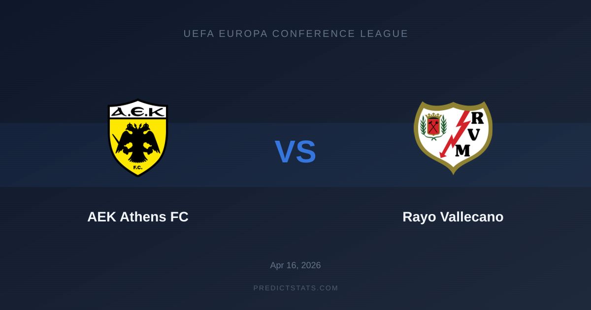 AEK Ateny vs Rayo Vallecano: Czy gospodarze odbiją się po porażce?