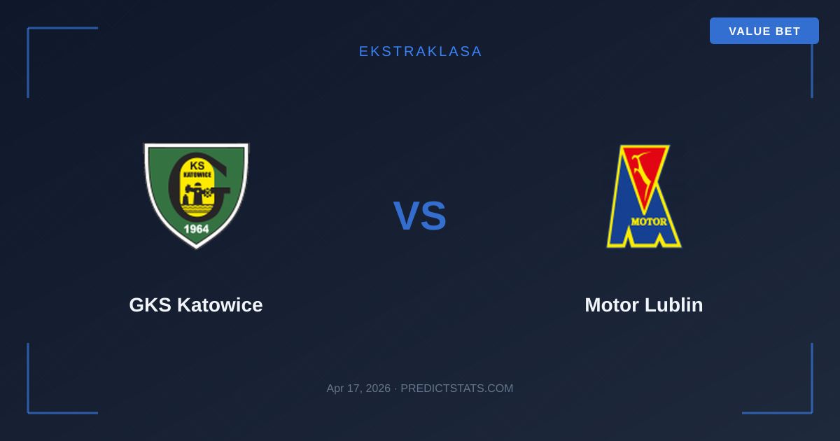 GKS Katowice vs Motor Lublin: Tactical Showdown in the Ekstraklasa