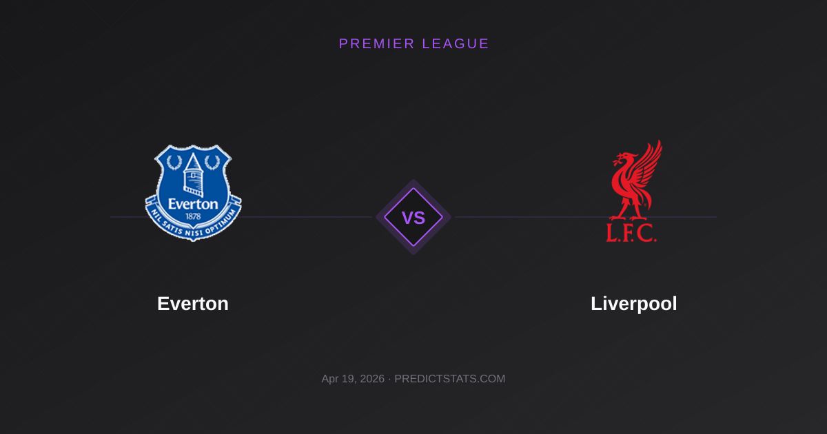 Everton vs Liverpool: Can the Toffees Break the Anfield Dominance?