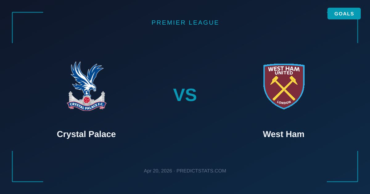 Crystal Palace vs West Ham: Survival Stakes at Selhurst