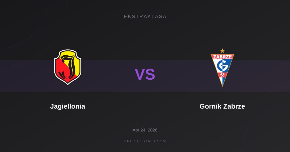 Momentum Swings as Jagiellonia Hosts Gornik Zabrze in Top Clash