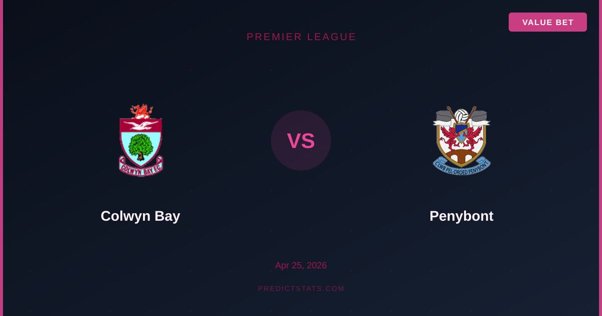 Colwyn Bay vs Penybont: A Battle for Fifth with Defensive Grit