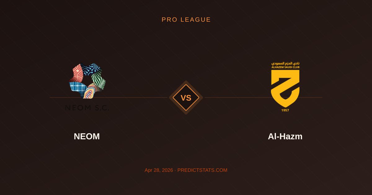 NEOM kontra Al-Hazm: Czy historia powtórzy się na boisku?