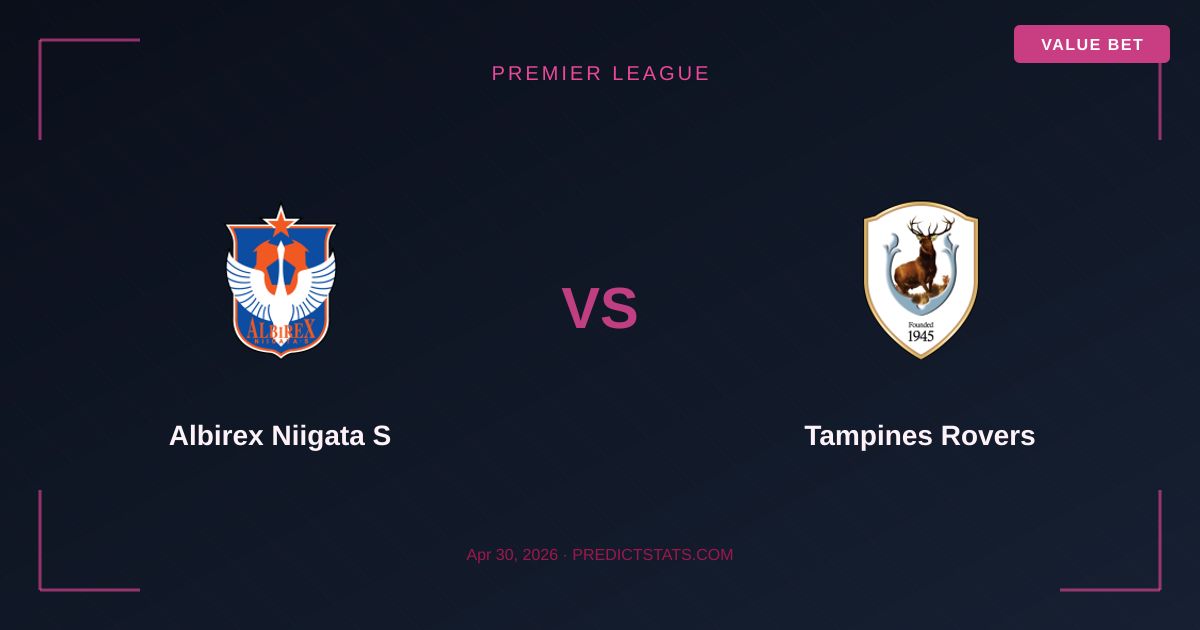 Albirex Niigata S vs Tampines Rovers: Battaglia per il vertice