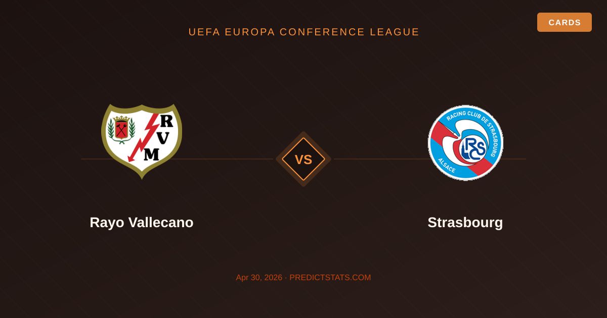 Rayo Vallecano vs Strasbourg: Ecken-Wetten und Torflut im Fokus
