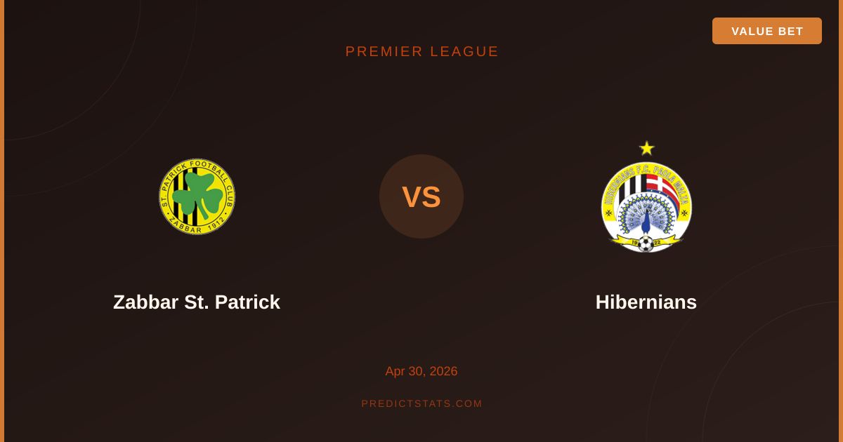 Zabbar St. Patrick vs Hibernians: Goals Galore in Malta's Premier Clash?