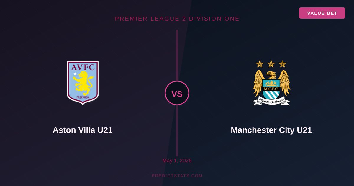 Aston Villa U21 vs Man City U21: Tactical Preview & Key Battles