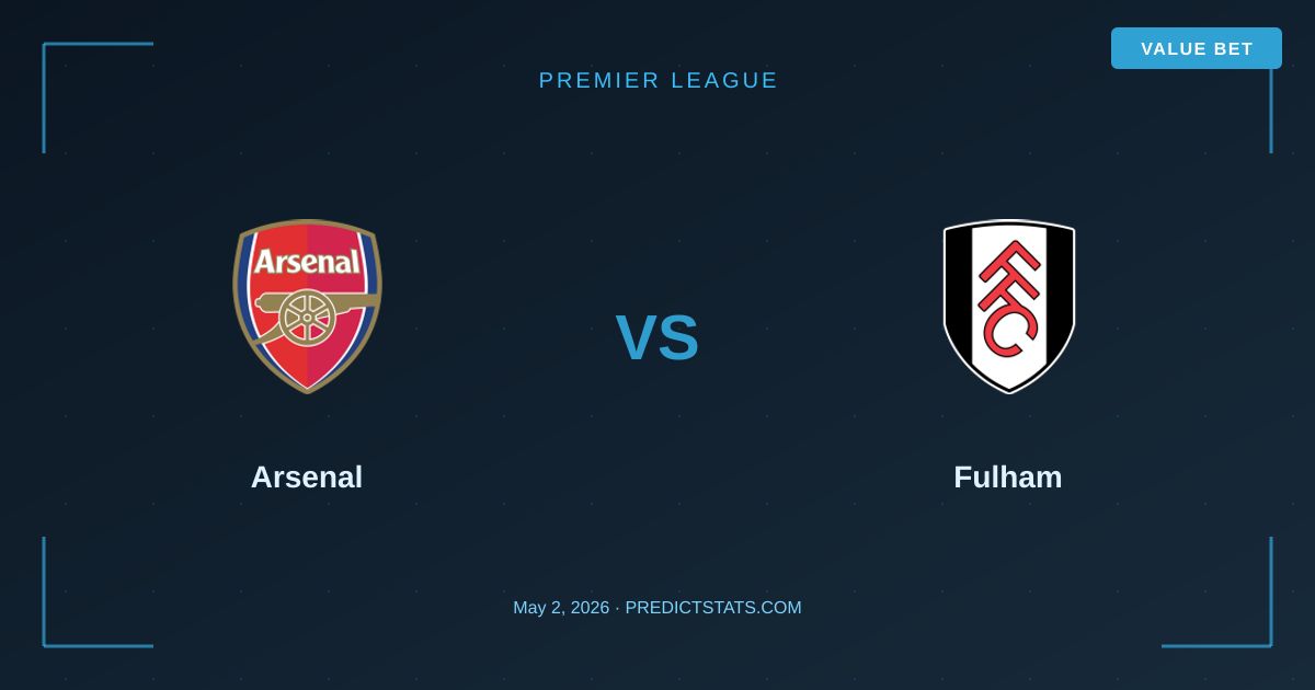 Arsenal vs Fulham: Chi Ha La Meglio? Statistiche e Forme a Confronto