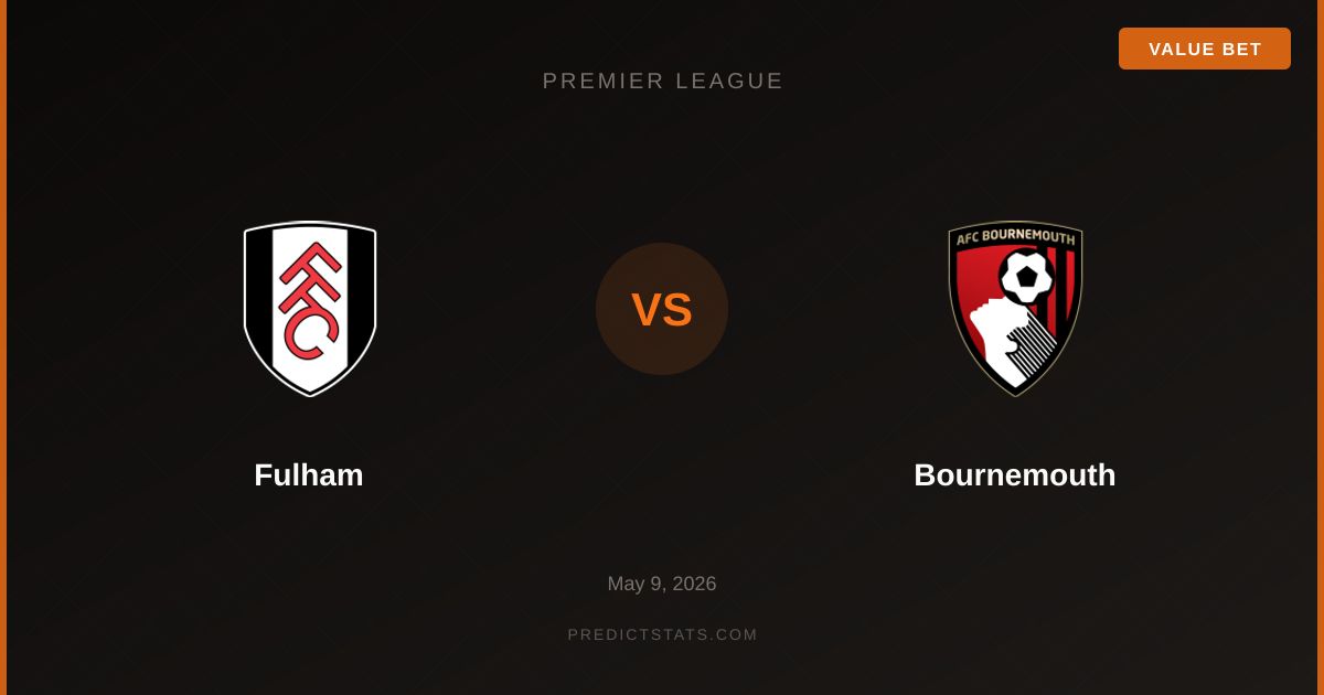 Fulham vs Bournemouth: ¿Quién tiene el impulso?