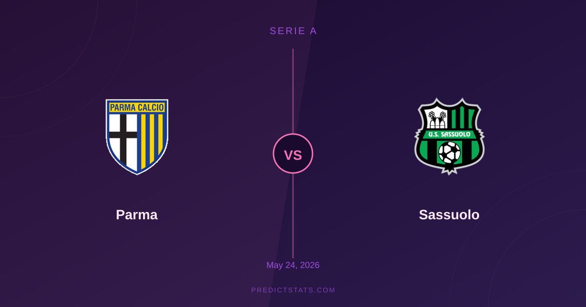 Parma vs Sassuolo: Scontro di Forme e Dati