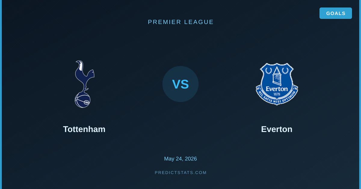 Tottenham vs Everton: Kampf um die Ehre und Statistik-Lücken