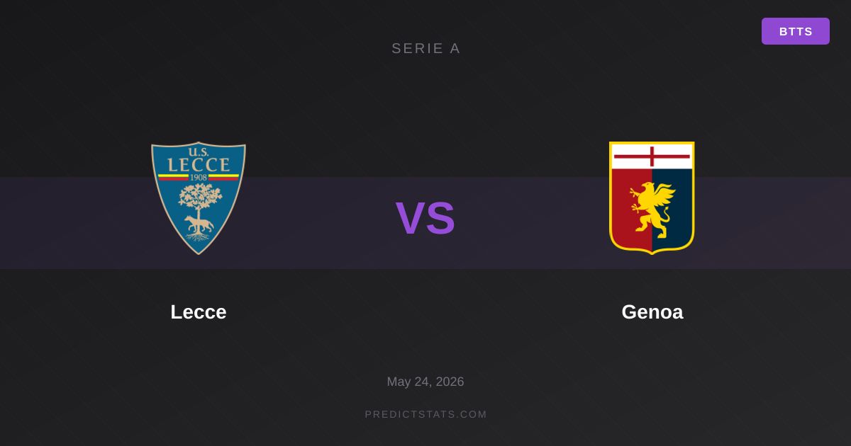 Lecce vs Genoa: Statistiche e Quote in Confronto