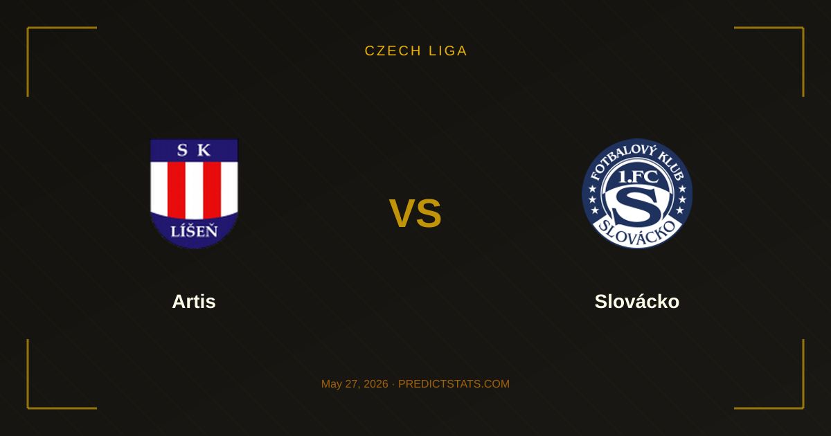 Artis vs Slovácko: Can Slovácko End Their Goal Drought?
