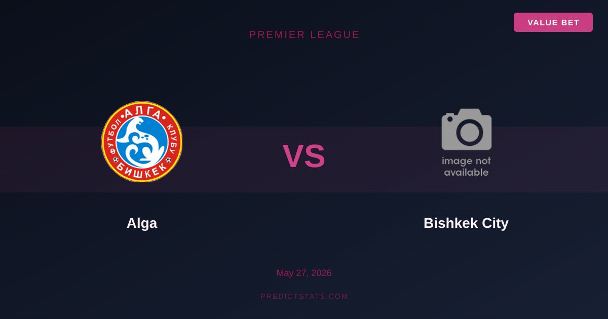 Alga vs Bishkek City: Statystyka przemawia na korzyść Algi